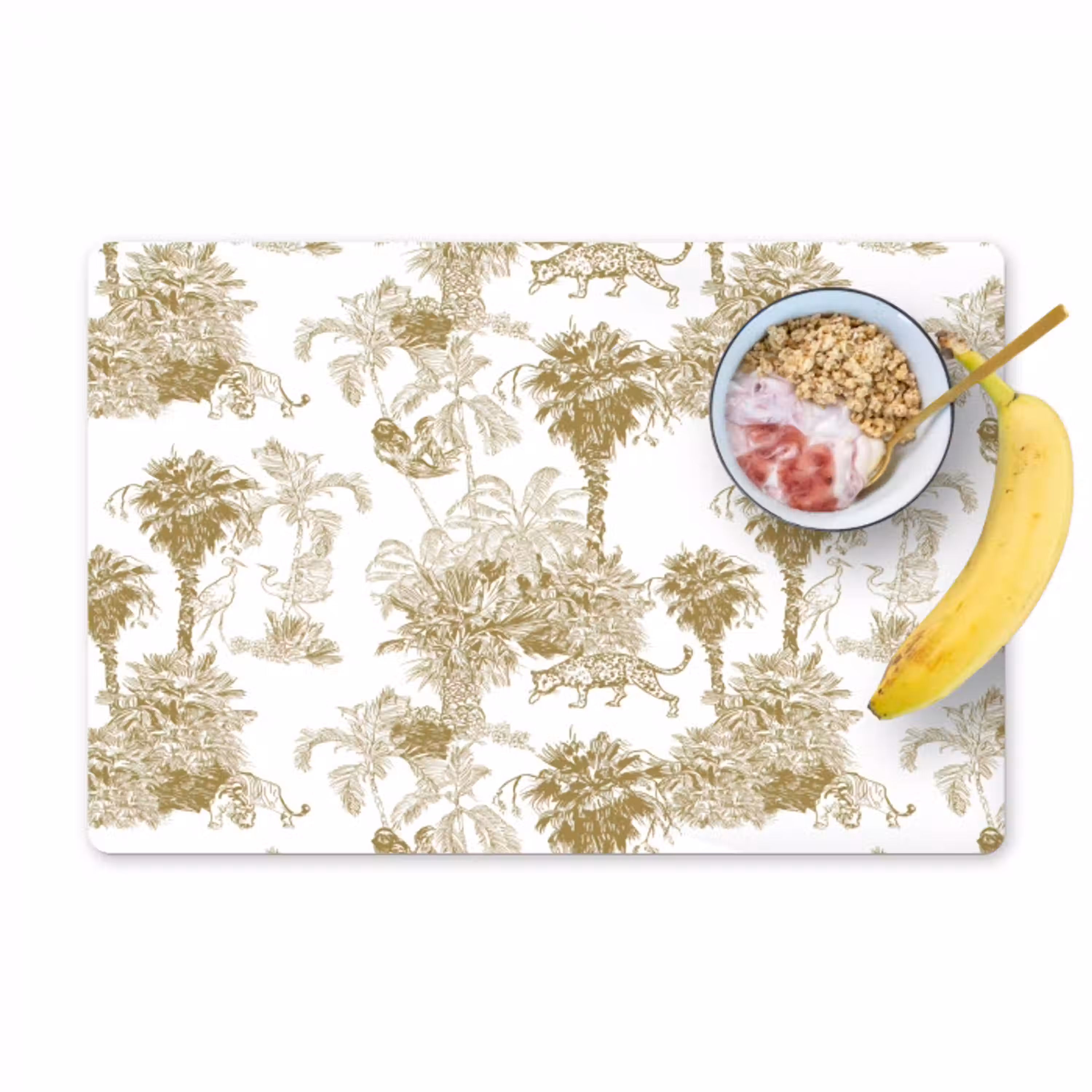 Oerwoud - Abstract - Beige Placemat vinyl groot 368 -zzzproduct_Kitchenyeah-website