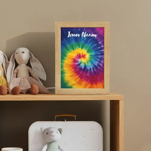 Spiraal - Regenboog - Kleurrijk Light Box met kabel (Kinderlampje) klein -sfeer2_kind