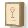 Wijn - Zomer - Quote - Oranje Light Box met kabel (Wandlamp) klein -3d