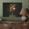 Boeket - Oranje - Gouden - vaas PET vilt klein -sfeer2