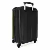 Mosgroene tint NBS - Handbagage koffer - Kinderen Unisex middel -achterkant
