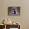 Tovenares - Magie - Toverstaf - Sterren Light Box met batterij (Wandlamp kind) middel -sfeer2_kind