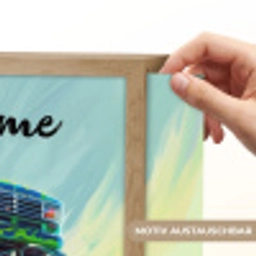 Monstertruck - Auto - Jongens - Groen Light Box met batterij (Wandlamp kind) middel -USP_websiteprintDE