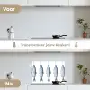 Vissen - Illustratie - Delfts - Blauw keuken achterwand spatscherm klein -voor_na_NL