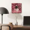 Bloemen - Roze - Astronaut plexiglas 5mm klein -sfeer6