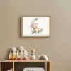 Beer - Maan - Sterren - Kinderen Light Box met batterij (Wandlamp kind) middel -sfeer2_kind