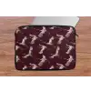 Kraanvogels - Klassiek - Bordeaux laptophoes neopreen klein 279 -tafel