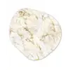 Goud - Licht - Nerf - Marmer Wandcirkel Organisch Forex 3mm klein 629 -3d