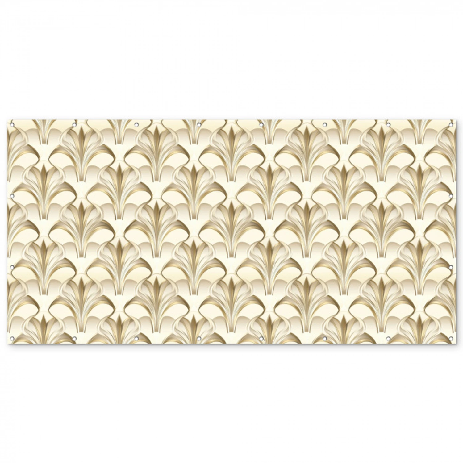 Ornament - Barok - Goud Balkonbeschermer Duitsland klein 596 -zz_3d