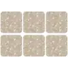 Organisch - Textuur - Beige onderzetter kurk middel 366 -zkaufland3dotto
