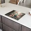 Papegaaien - Vogels - Natuur - Bloemen Inductie beschermer vinyl 3mm groot -sfeer8