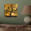 Boom - Levensboom - Abstract - Goud plexiglas 5mm klein -sfeer3