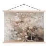 Amandelbloesem - Kunst - Van Gogh - Beige - Abstract textielposter latten blank klein -3d