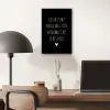 Geluk is het enige wat zich verdubbelt - Spreuken - Quotes aluminium wit klein -sfeer5