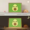 Avocado - Groen - Speels Light Box met batterij (Wandlamp kind) middel -sfeer3_kind