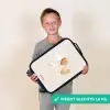 Hartjes in zachte beige tinten Kinderkoffer - Zwart klein -sfeer4_NL
