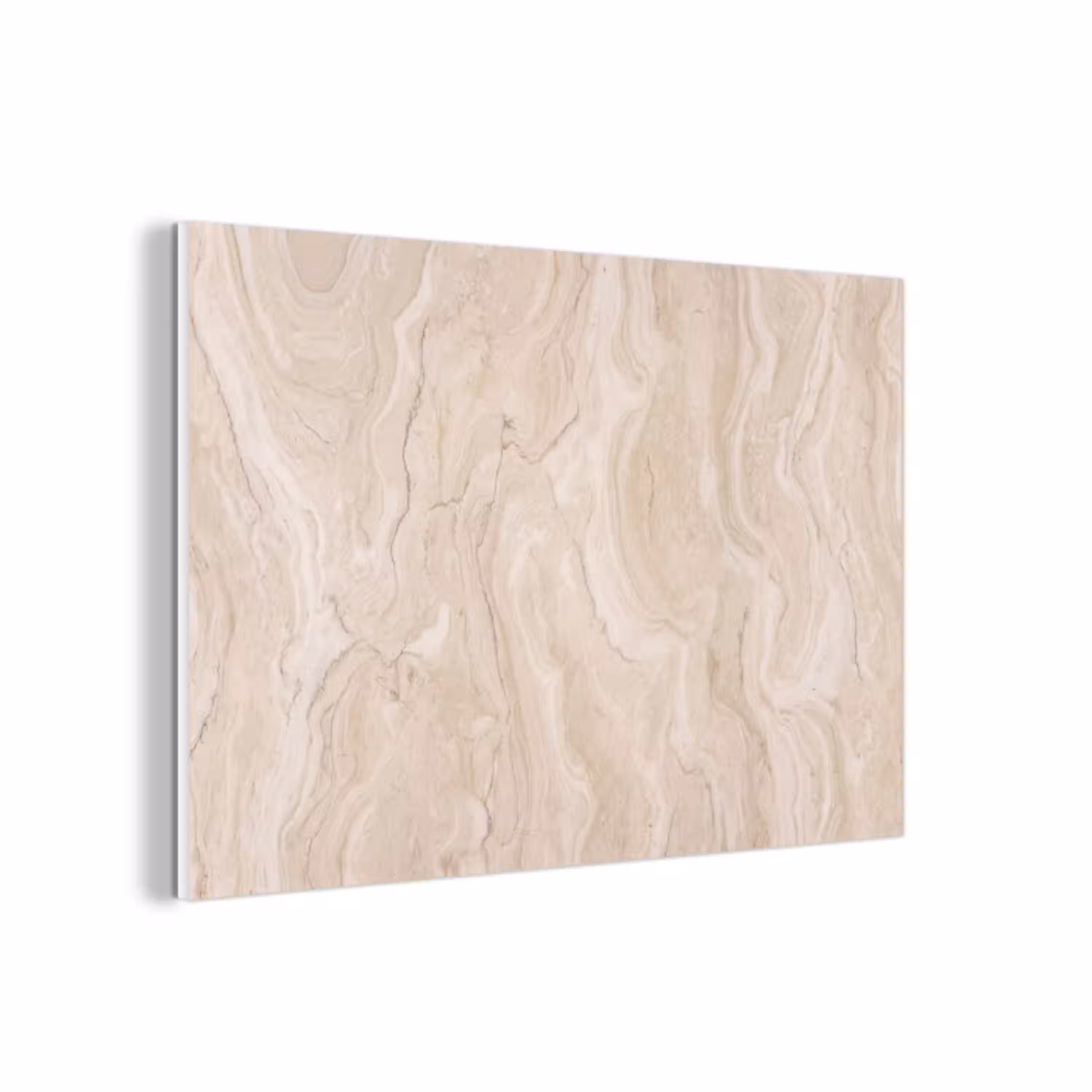 Marmer - Patroon - Beige - Steen - Abstract forex 5mm xxl -3d