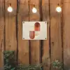 Bogen - Beige - Vormen tuinposter los doek klein -sfeer1
