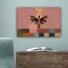 Illustratie - Vogel - Vlakken - Kleurrijk canvas 2cm klein -sfeer4
