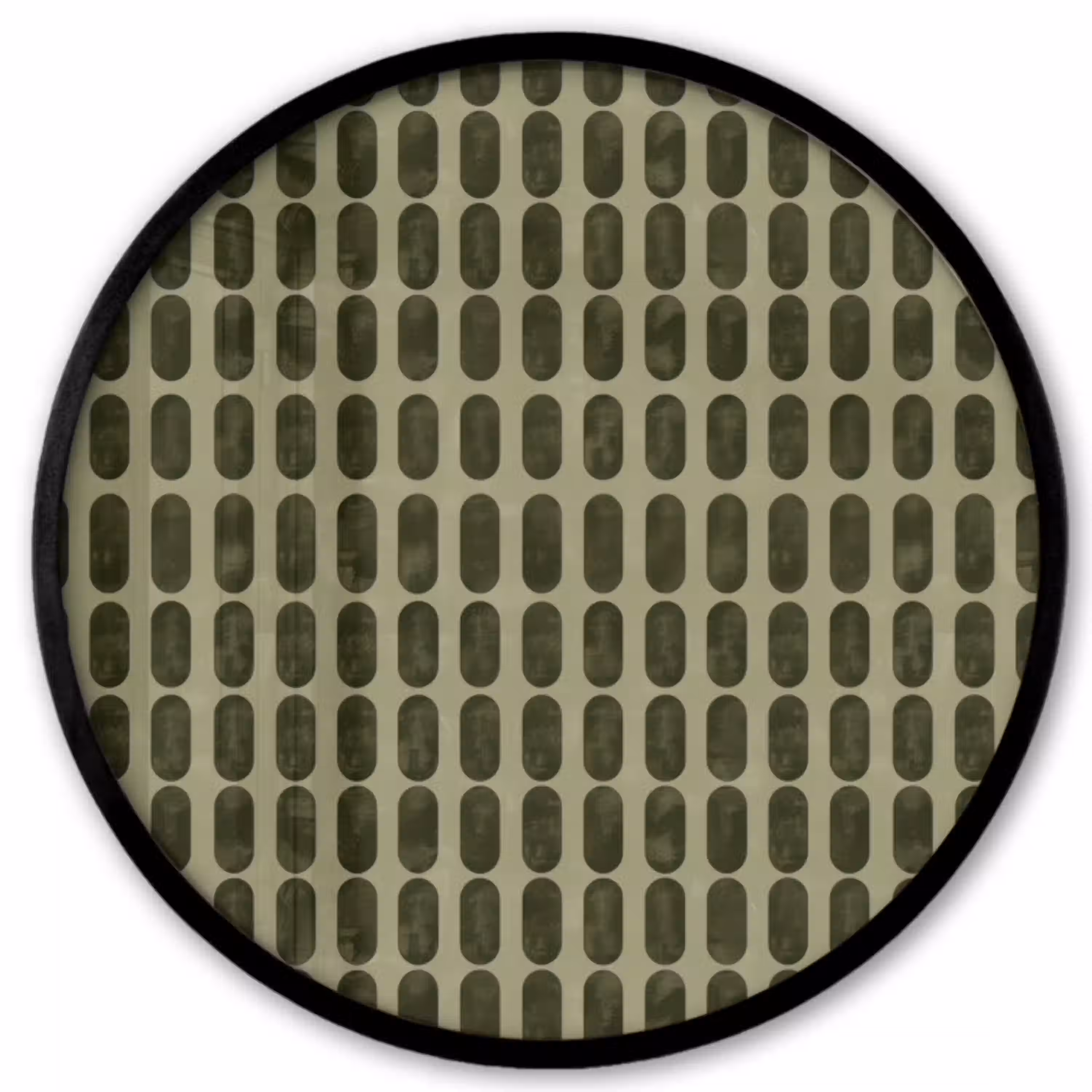 Ritmisch - Effect - Groen Fotolijst rond zonder passe partout klein 856 -3d