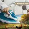 Kippen - Landelijke rust - Natuur Wandkleed katoen klein -sfeer9
