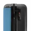 Oceaanblauwe tint NBS - Handbagage koffer - Kinderen Unisex middel -slot