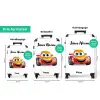 Auke auto NBS - Handbagage koffer - Kinderen Unisex middel zzzzzzVergelijking_3NL