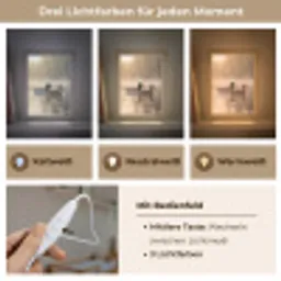 Eenden - Water - Mist - Natuur Light Box met kabel (Kinderlampje) klein -USP_lichtkleurDE
