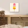 Waterijsje - Retro - Stokje - Roze aluminium wit klein -sfeer3