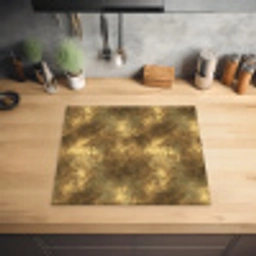 Antiek - Metaallook - Goud Inductie beschermer vinyl 3mm middel 274 -sfeer5