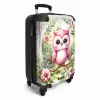 Roze Rafaël Koffer - NBS - Handbagage middel -productfoto_3d