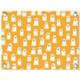 Halloween - Spookjes - Oker tuinposter los doek klein 239 -3d