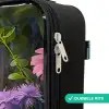 Kitten verstopt achter bloemen Kinderkoffer - Zwart klein -rits_NL