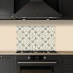 Antiek - Tegel - Beige keuken achterwand spatscherm klein 900 -sfeer1