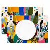 Stippen - Vormen - Modern - Kleuren Placemat vinyl groot -zzsfeer2_Kitchenyeah-website