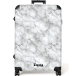Grijs - Marmer - Klassiek - Aders NBS - Large koffer - Volwassenen Unisex groot -zzzzzzzzkaufland2