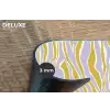 Zebra - Modern - Meerkleurig Placemat vinyl groot 368 -closeup