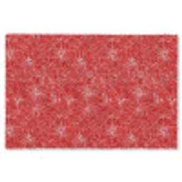 Bloemen - Patroon - Rood Vloerkleed Rechthoek klein 1091 -3d