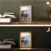 Schelp - Strand - Blauw - Zee Light Box met kabel (Tafellamp) klein -sfeer3