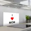Spreuken - Quotes I Love Mom - Moederdag - Mama - Mama cadeau keuken achterwand spatscherm klein -3d_schuin