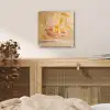 Peach - Eten - Taart - Oranje plexiglas 5mm klein -sfeer4