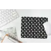 Modern - Geometrisch - Zwart muismat rubber klein 262 -witbureau