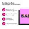 Felroze - Badass - Panterprint - Schaduw Inductie beschermer vinyl 3mm klein -zzzzzzz-lf-ups