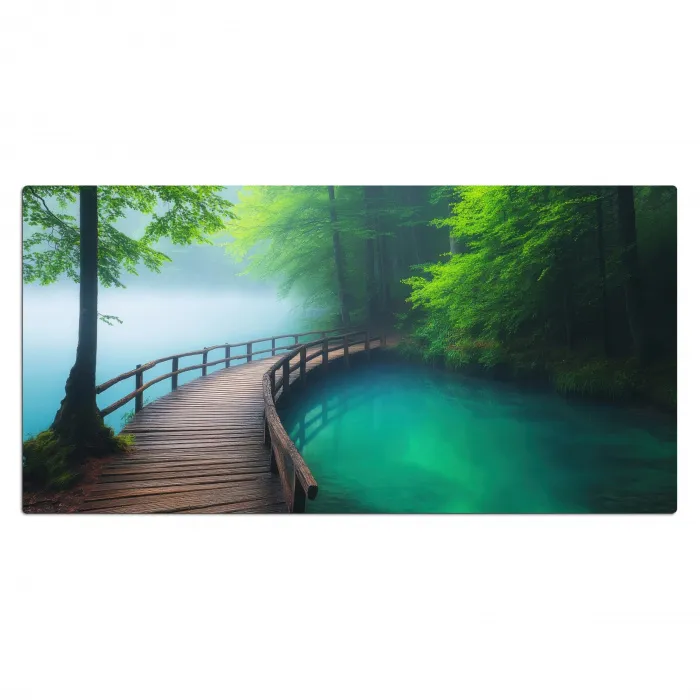 Brug - Water - Rivier - Bos Muismat XXL klein -3d_leeg