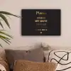 Spreuken - Quotes Mama Je Hebt Ons Al - Moeder - Moederdag cadeau voor mama - Goud canvas 2cm klein -sfeer1