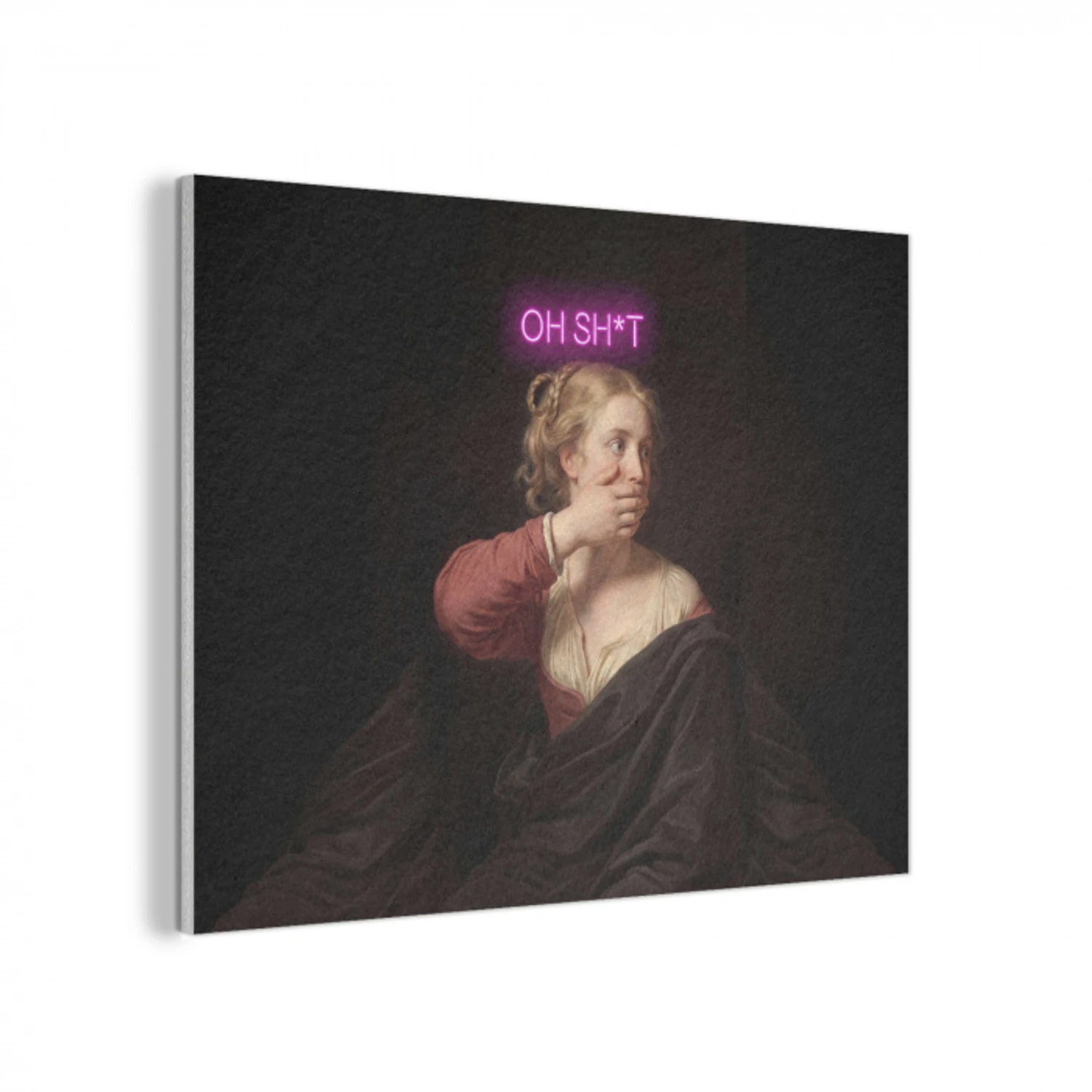 Quote - Neon - vrouw PET vilt klein -3d