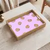 Pretzels - Eten - Paars Dienblad Rechthoek middel -sfeer1