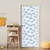 Waaier - Modern - Blauw deurposter klein 289 -sfeer4