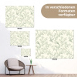 Klassiek - Vogels - Groen tuinposter los doek klein 239 -Xsfeer9_DE