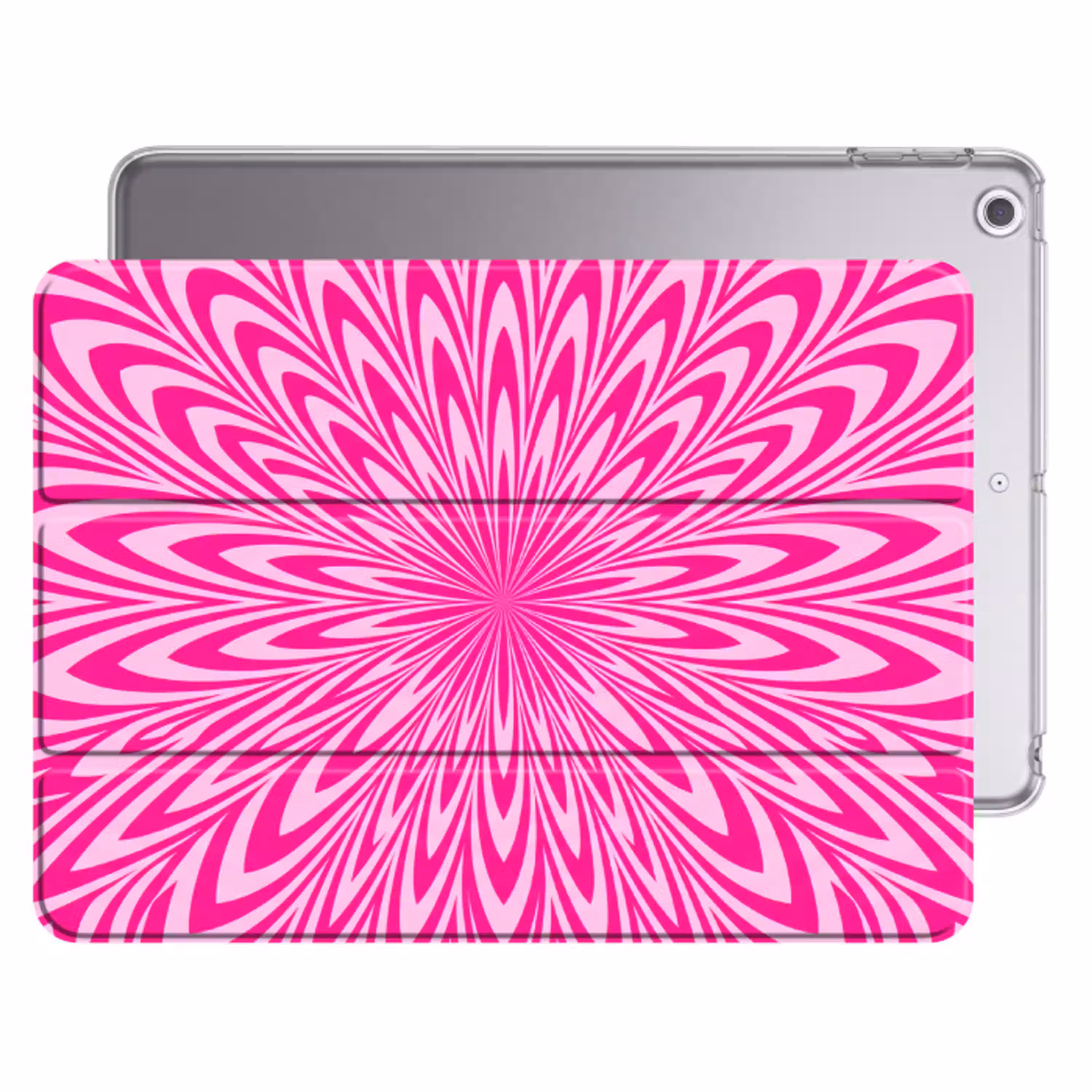 Patroon - Optisch - Roze Apple iPad 2017 middel -threedimensional_3d_global